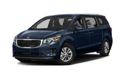 kia sedona van