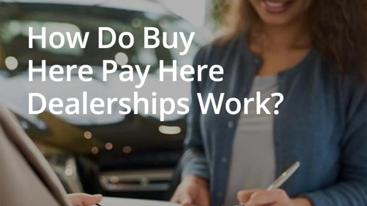 How Do Buy Here Pay Here Dealerships Work?