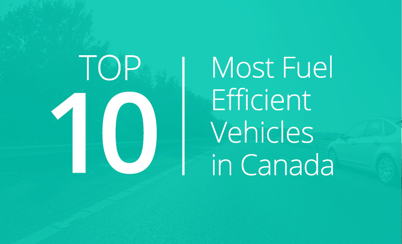 Top 10 Most Fuel Efficient Vehicles in Canada in 2019