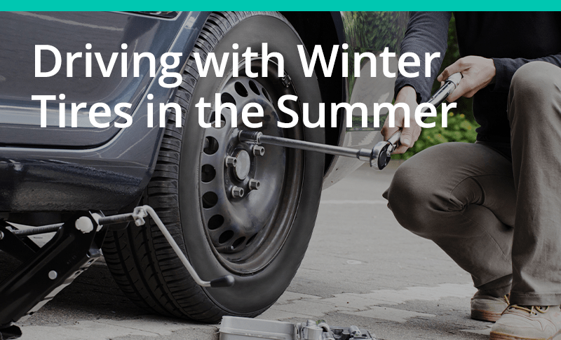 Driving With Winter Tires in the Summer