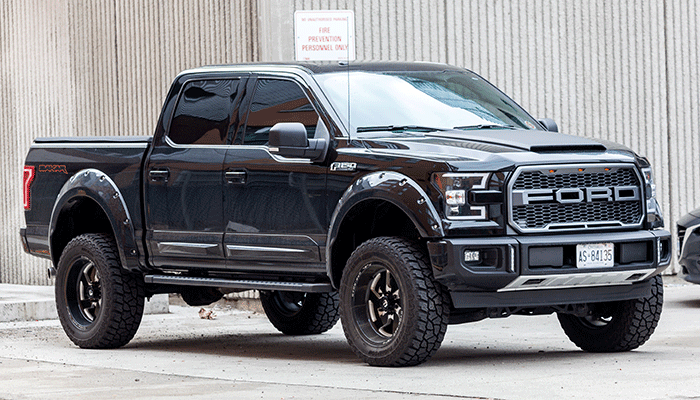 lifted ford truck in manitoba