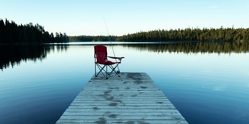Black lake is a hidden Gem, Part of Nopiming Provincial Park